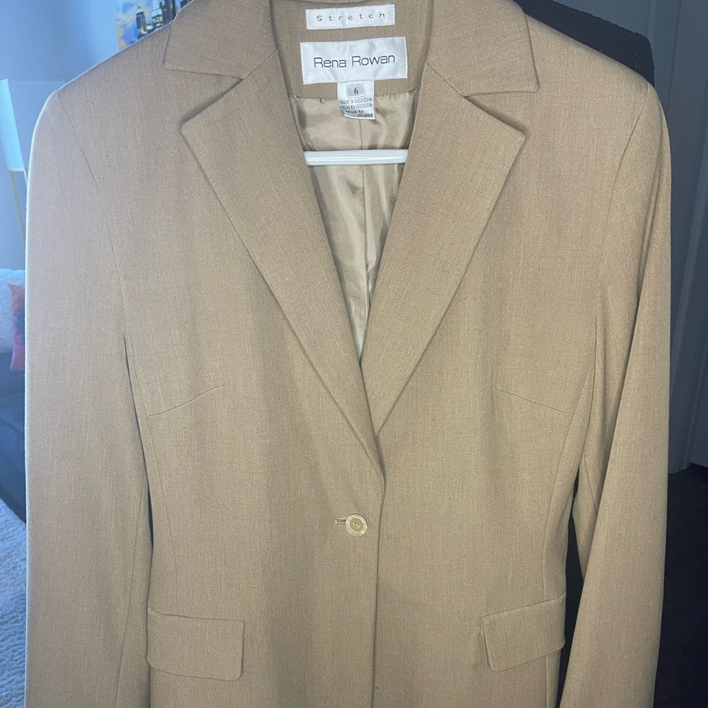 Tan Rena Rowan Blazer
